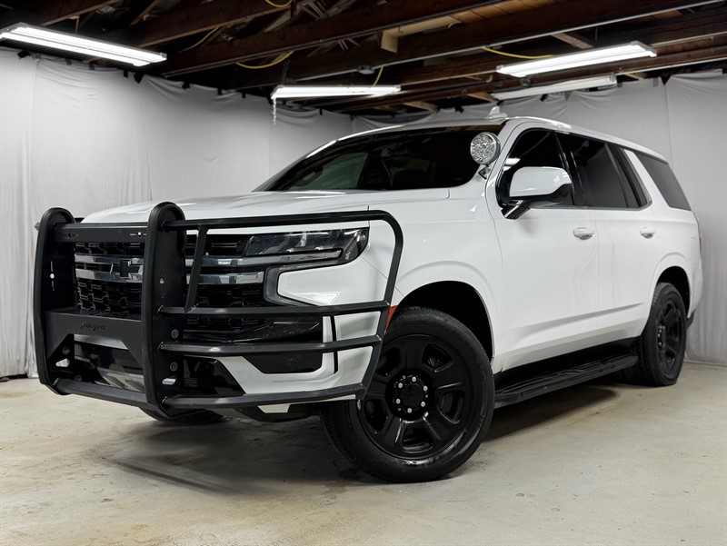 White 2021 Chevrolet Tahoe SUV / Crossover Four-Wheel Drive Automatic