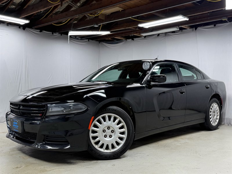 Black 2018 Dodge Charger Sedan All-Wheel Drive 5-Speed Automatic