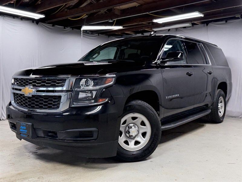 Black 2017 Chevrolet Suburban SUV / Crossover Four-Wheel Drive 6-Speed Automatic