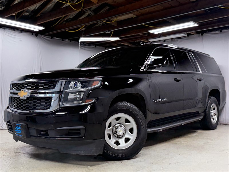 Black 2016 Chevrolet Suburban SUV / Crossover Four-Wheel Drive 6-Speed Automatic