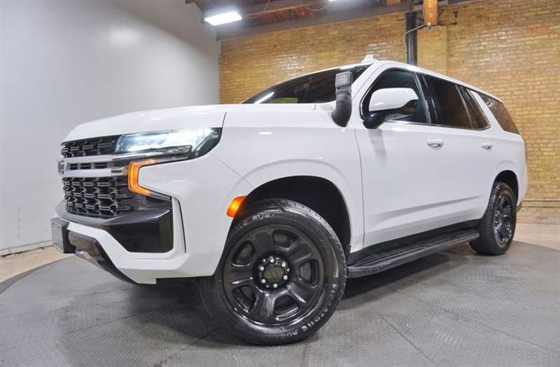White 2021 Chevrolet Tahoe SUV / Crossover Four-Wheel Drive Automatic