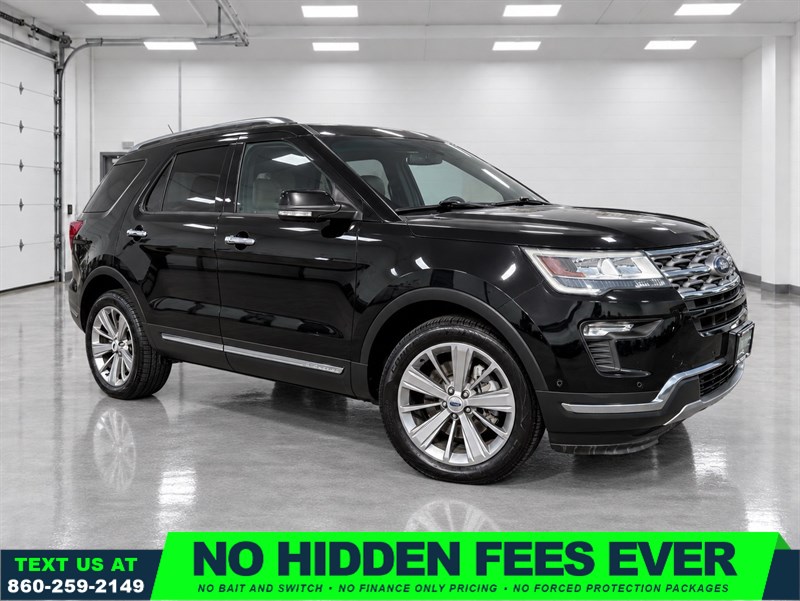 Shadow Black 2018 Ford Explorer SUV / Crossover All-Wheel Drive 6-Speed Automatic