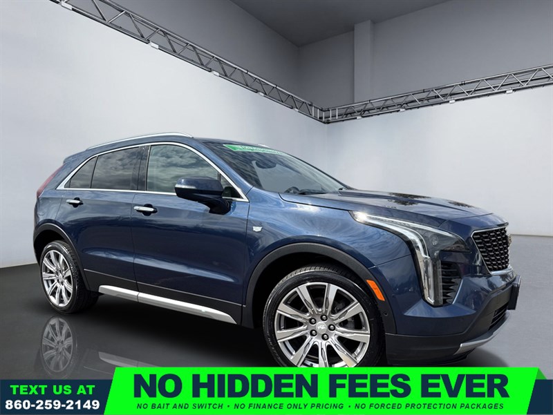 Twilight Blue Metallic 2019 Cadillac XT4 Premium Luxury AWD SUV / Crossover Four-Wheel Drive 9-Speed Automatic