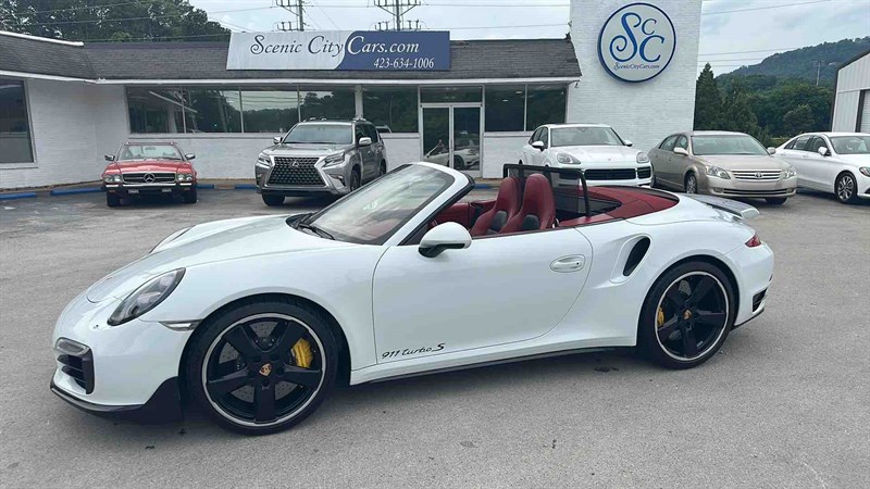 White 2016 Porsche 911 Convertible All-Wheel Drive Automatic