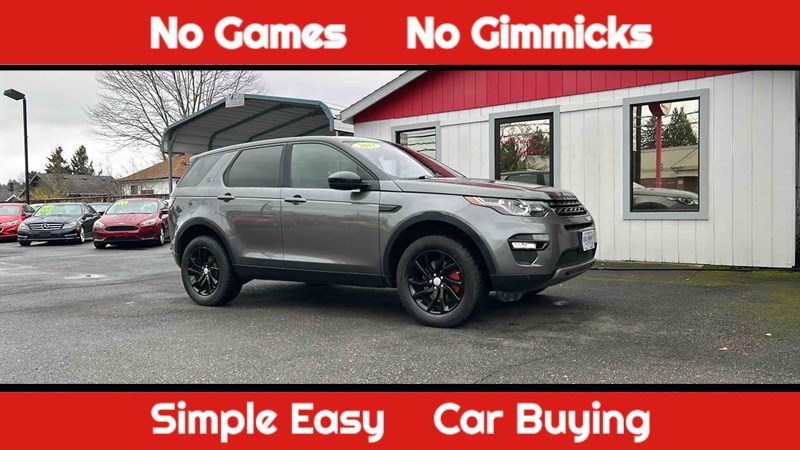 2017 Land Rover Discovery Sport HSE