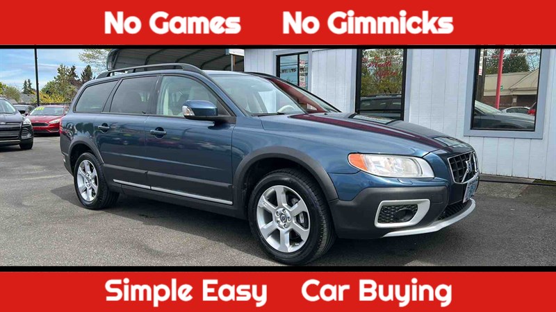 Blue 2009 Volvo XC70 3.2 Wagon All-Wheel Drive 6-Speed Automatic