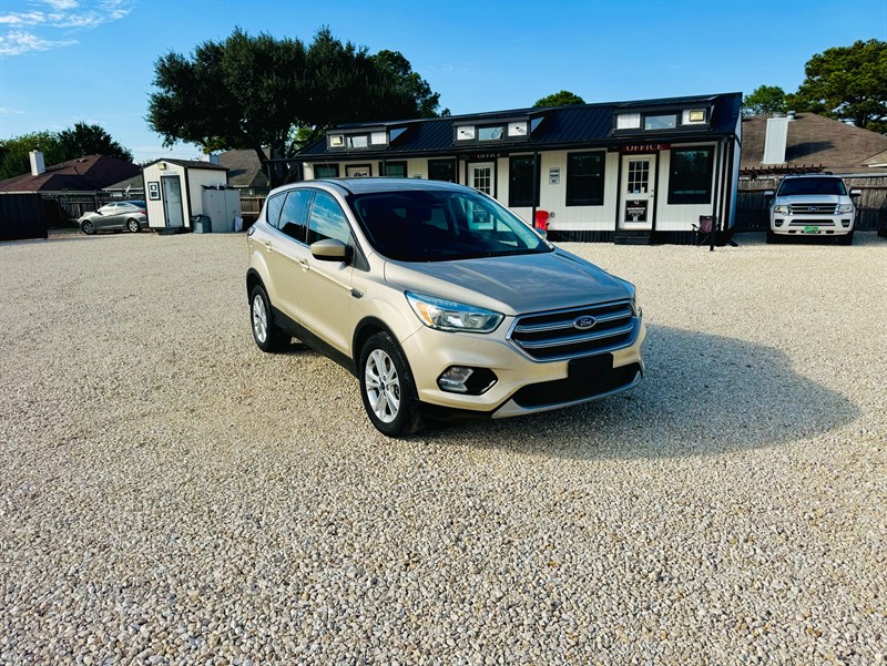 White Gold Metallic 2017 Ford Escape SUV / Crossover All-Wheel Drive 6-Speed Automatic