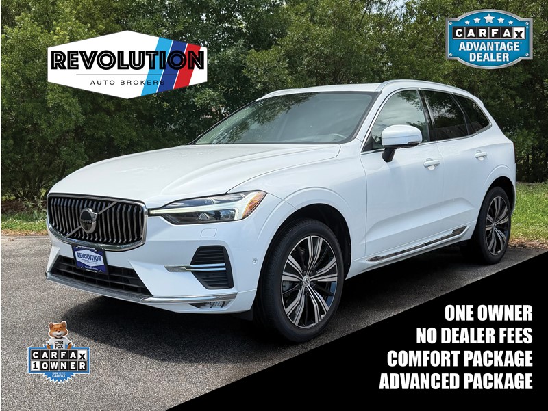 Crystal White Metallic 2022 Volvo XC60 B6 Inscription AWD SUV / Crossover All-Wheel Drive 8-Speed Automatic