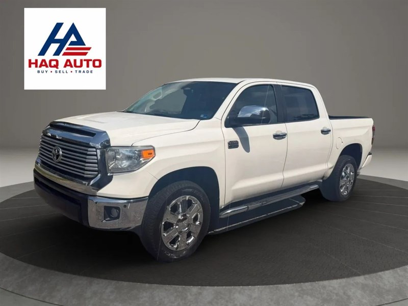 White 2016 Toyota Tundra Pickup Truck Four-Wheel Drive 6-Speed Automatic