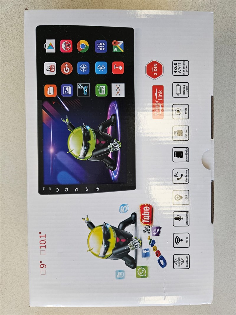 2024 CAR STEREO ANDROID/APPLE car stereo 10 inch touch screen